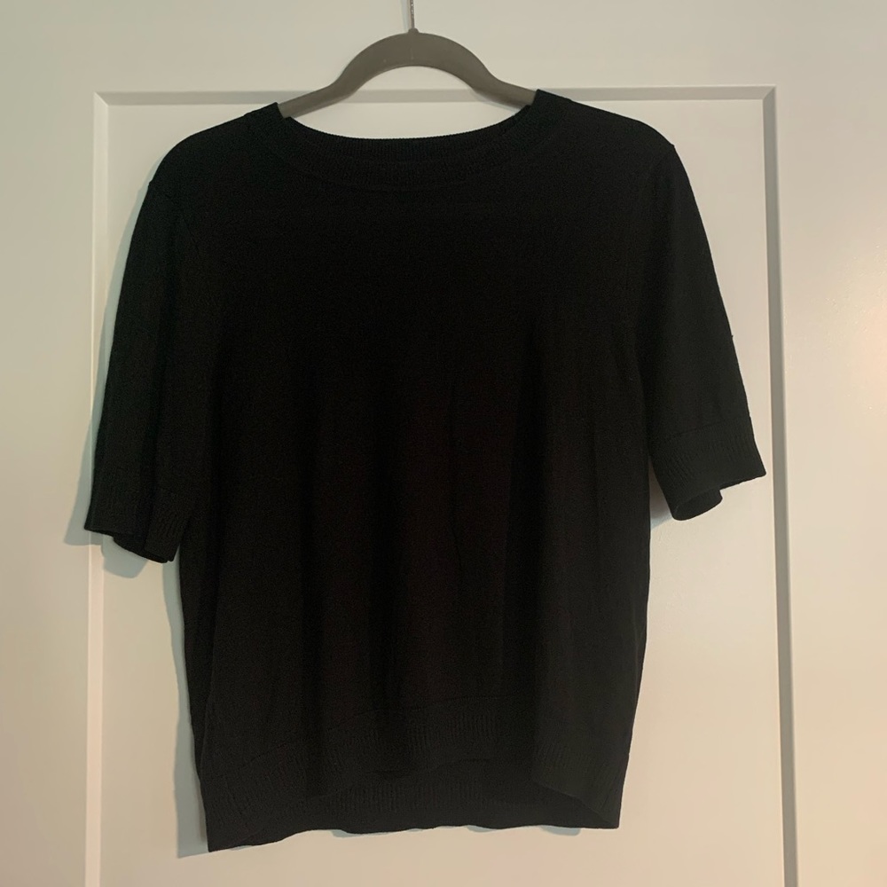 J.Crew Silk-mix Short-sleeve Sweater
